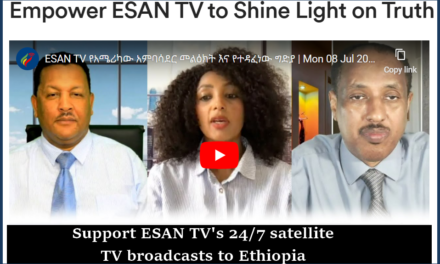 Support ESAN TV to Continue Shining Light on Truth