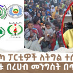 የፓለቲካ ፓርቲዎች ለትግል ተሰባሰቡ! | ህፃናቱ በረሀብ መንግስት በጥጋብ! Menalesh Meti Fri 20 Dec 2024