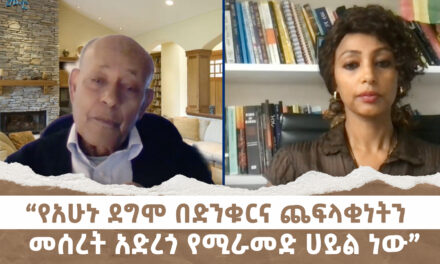 “የአሁኑ ደግሞ በድንቁርና ጨፍላቂነትን መሰረት አድረጎ የሚራመድ ሀይል ነው” | Menalesh Meti – Wed 11 Dec 2024